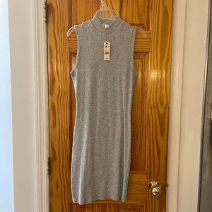 gray bodycon dress from Garage, never worn with tags